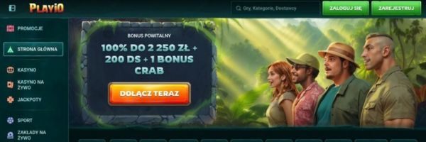 Playio kasyno bonus